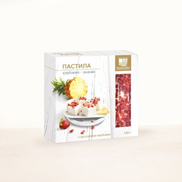 №2 Пастила 135г клубника-ананас  в Мысках