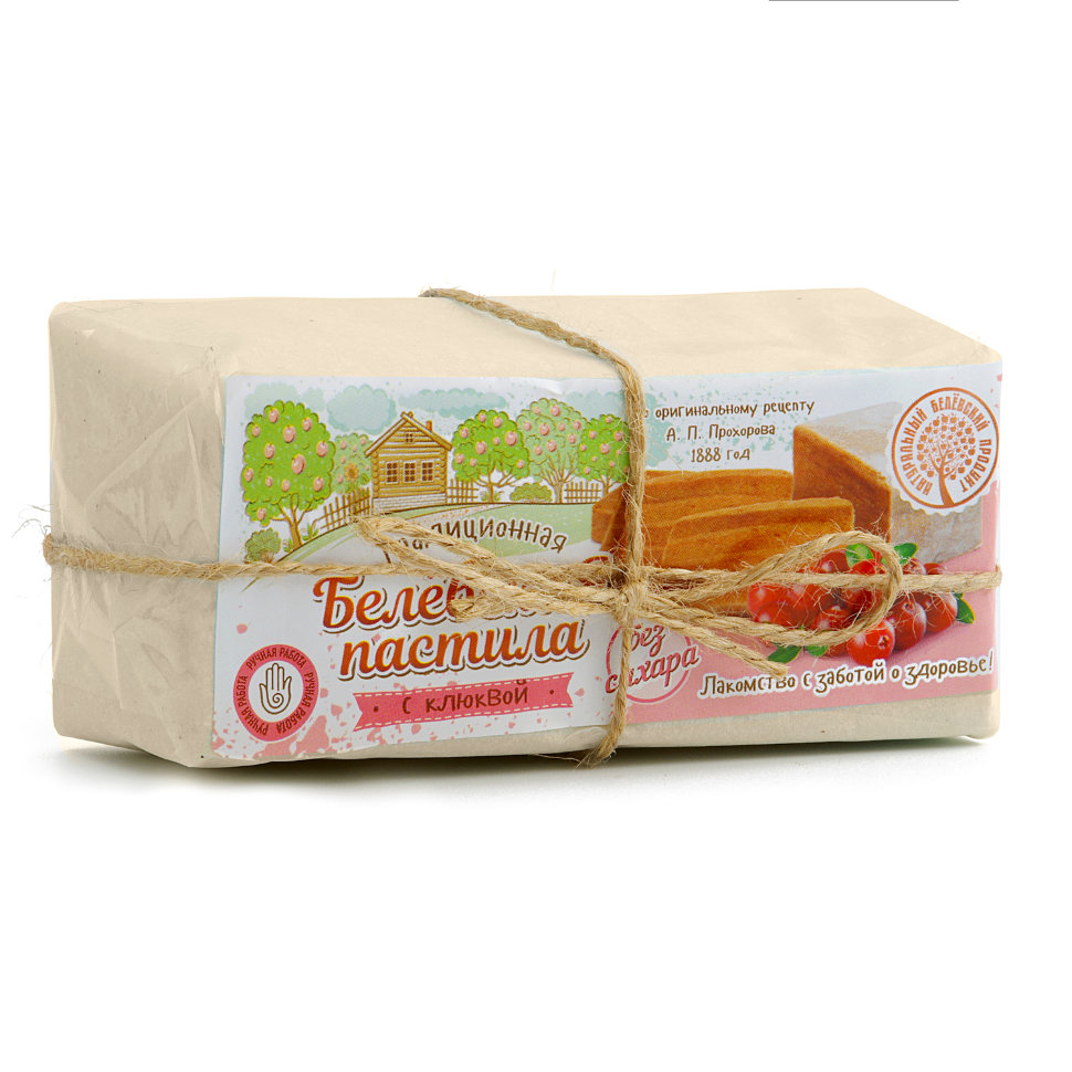  Пастила 200г диетическая с клюквой  в Мысках