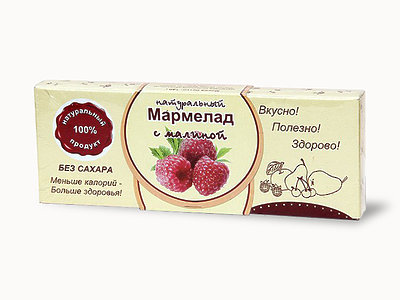  Мармелад натуральный "Малина" 140г в Мысках