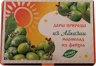 №2 Мармелад дары природы "Фейхоа" 180г   в Мысках