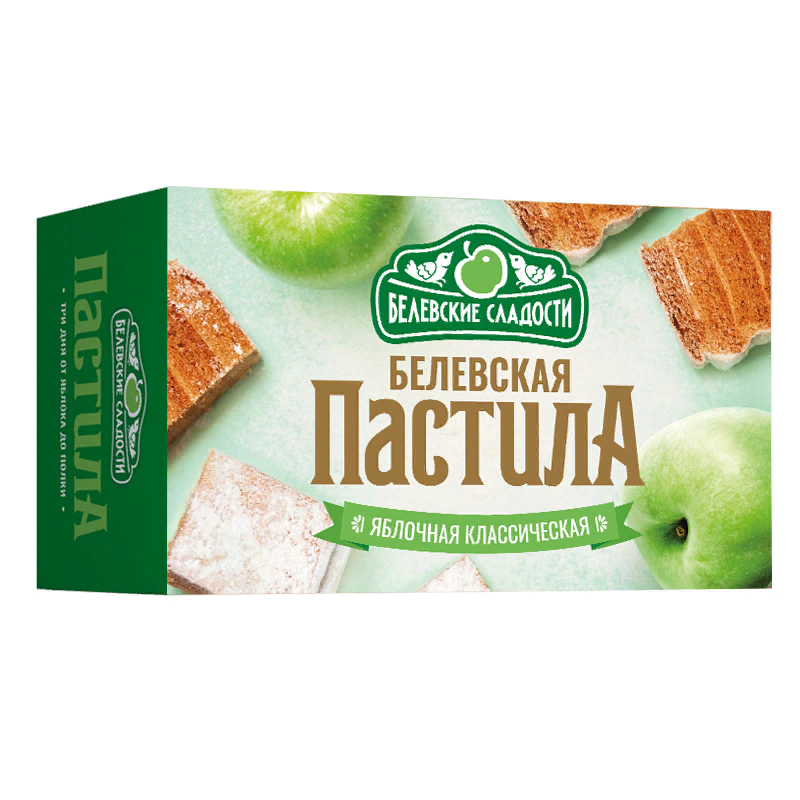  Пастила  200г диетическая КЛАССИКА, НОВЫЙ ФОРМАТ (4 шт по 50гр)   в Мысках