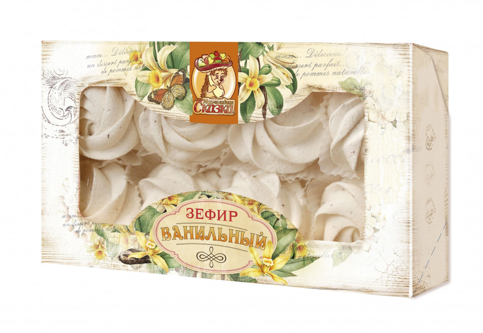  Зефир сказочный "Ванильный" 220г в Мысках