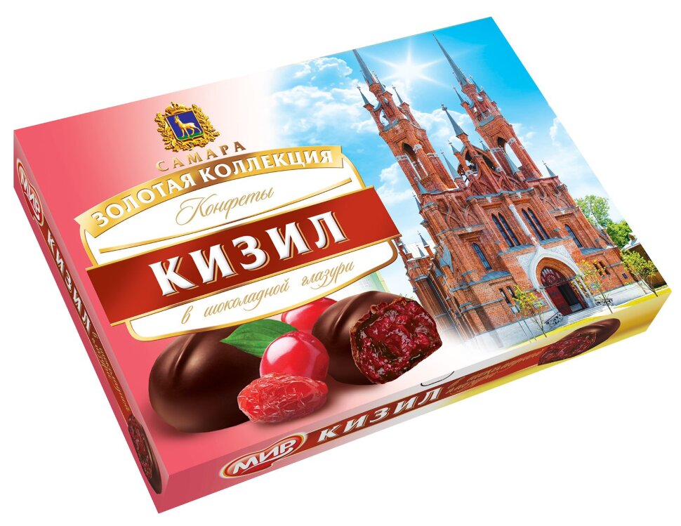  КФ МИР Кизил в шоколадной глазури 160г в Мысках