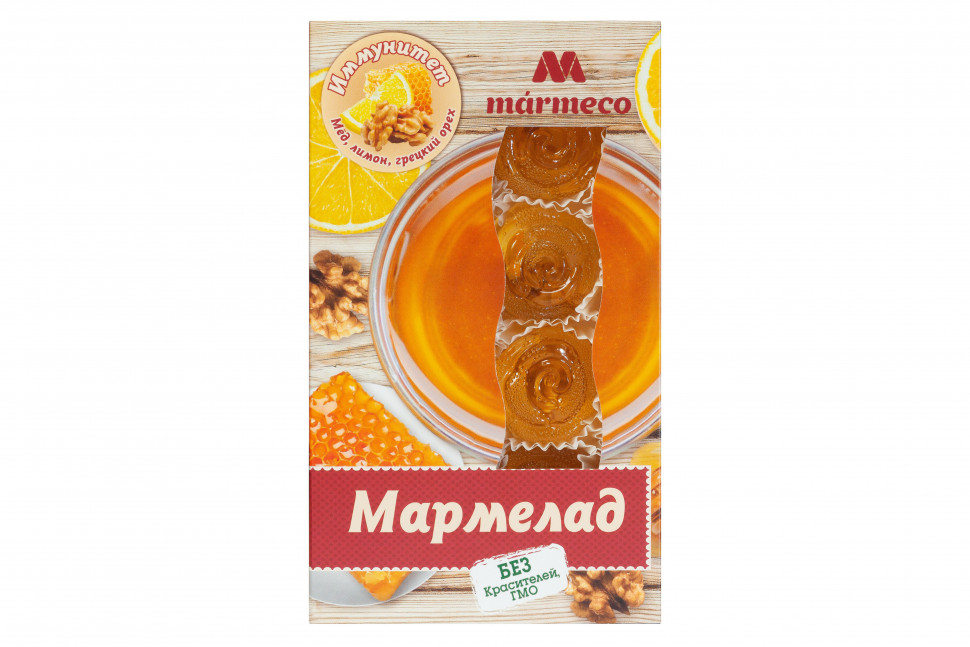  Мармелад "Иммунитет"  Мёд, лимон, грецкий орех, 180г  в Мысках